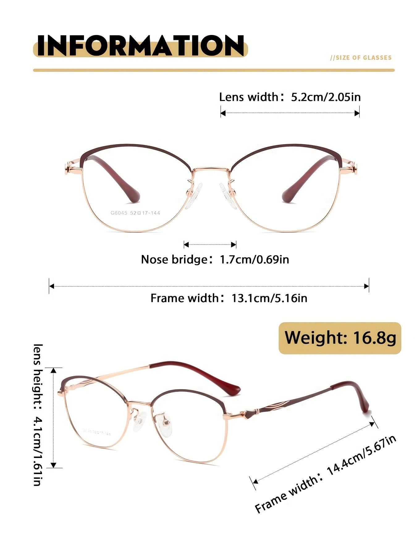 New Cat-eye Style Minimalist Design High-quality Women's Eyeglass Frames, Featuring an Ultra-lightweight Titanium Frame for Comfortable Wear. Elegant and Stylish Both Office Casual Outfits, Available in Color Options