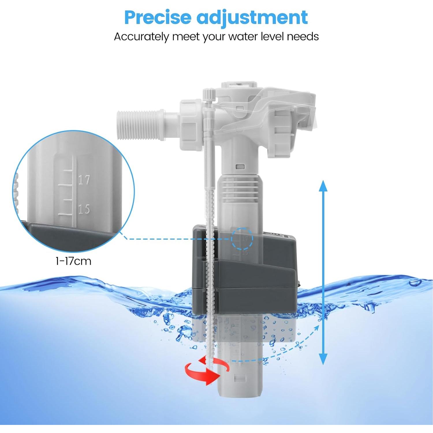 Swimming Pool Water Leveler Auto Fill with Scale Measurement & Regulation Inlet Valve to be a Good Helper for Filling In Ground Pool Water
