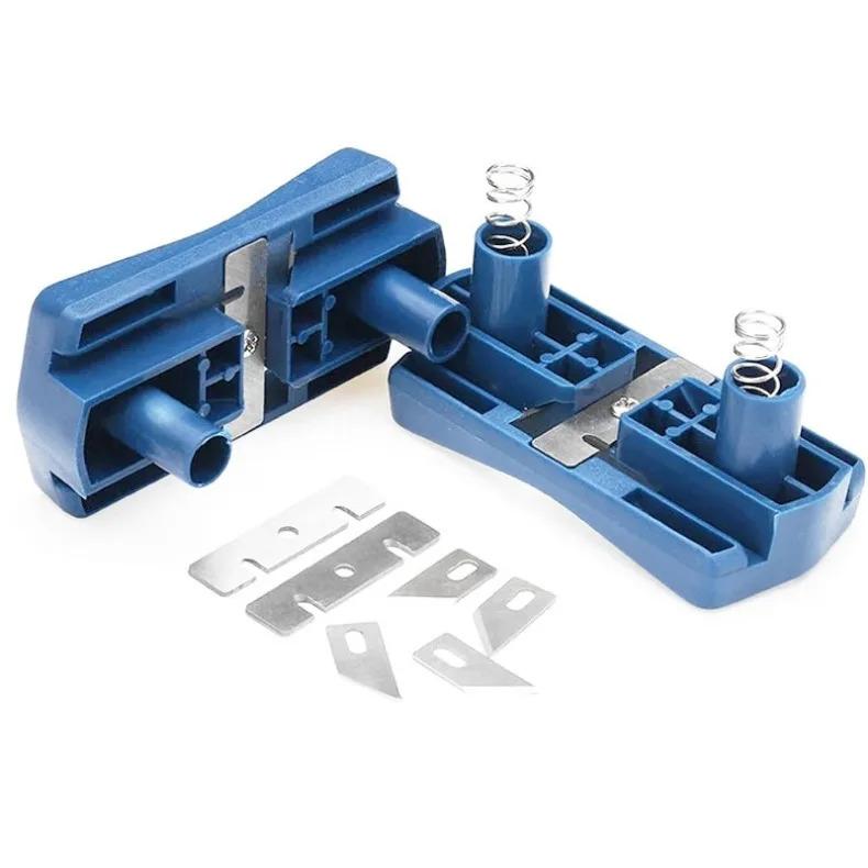 JUSTINLAU A Set of Manual Edge Trimmers Manual Woodworking Planers Edge Banding Strips Scraping Knives Woodworking Manual Tools