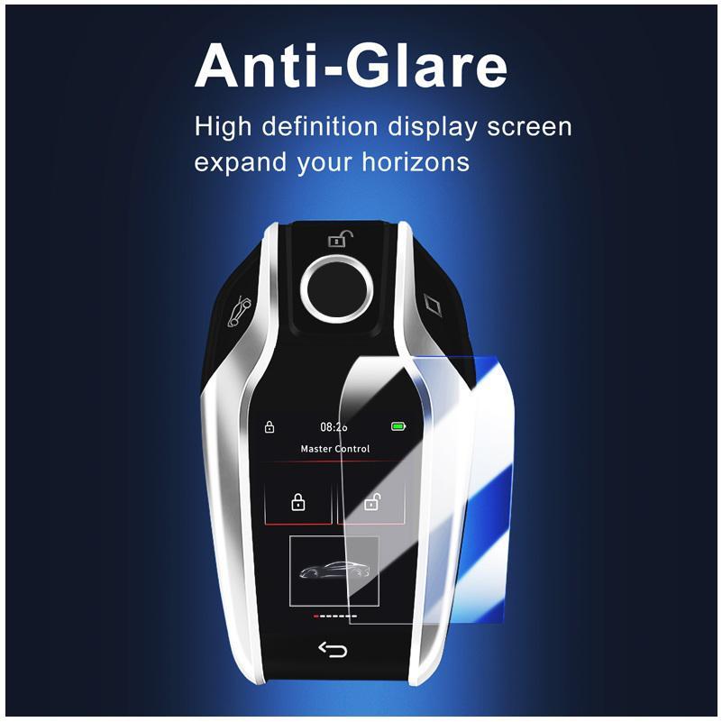 Joysync Smart Car Key LCD Screen with Remote Keyless Entry  2" HD Touchscreen 12 Languages Supported for Toyota Honda Nissan Car Trunk