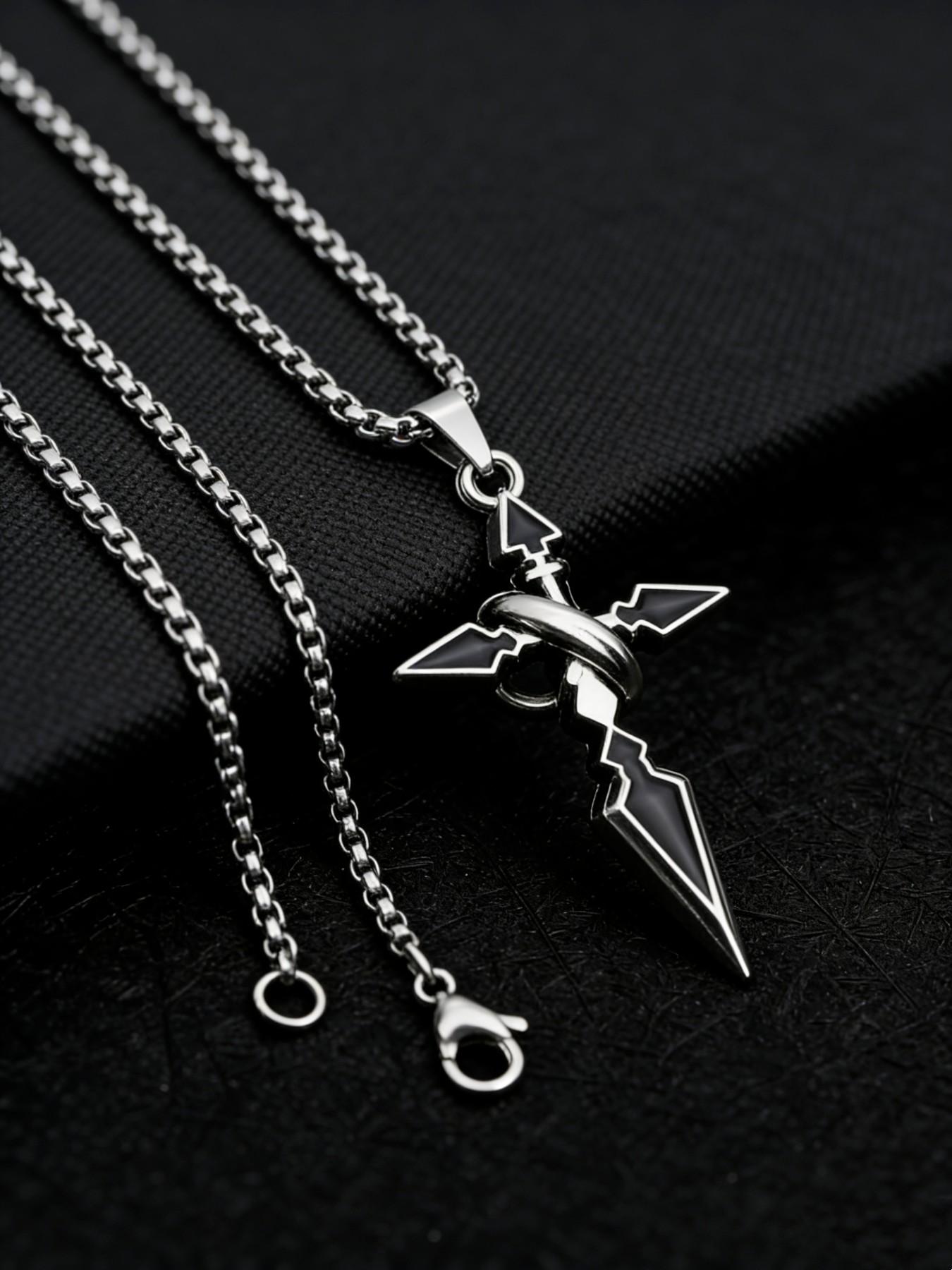 Men's Watch & Bracelet & Pendant Necklace Set,Stone & Cross Charm Decor Beaded Set, Stackable Bracelets, Fashionable Jewelry for Women & Men, Trendy All-match & Exquisite Jewelry for Birthday Gift