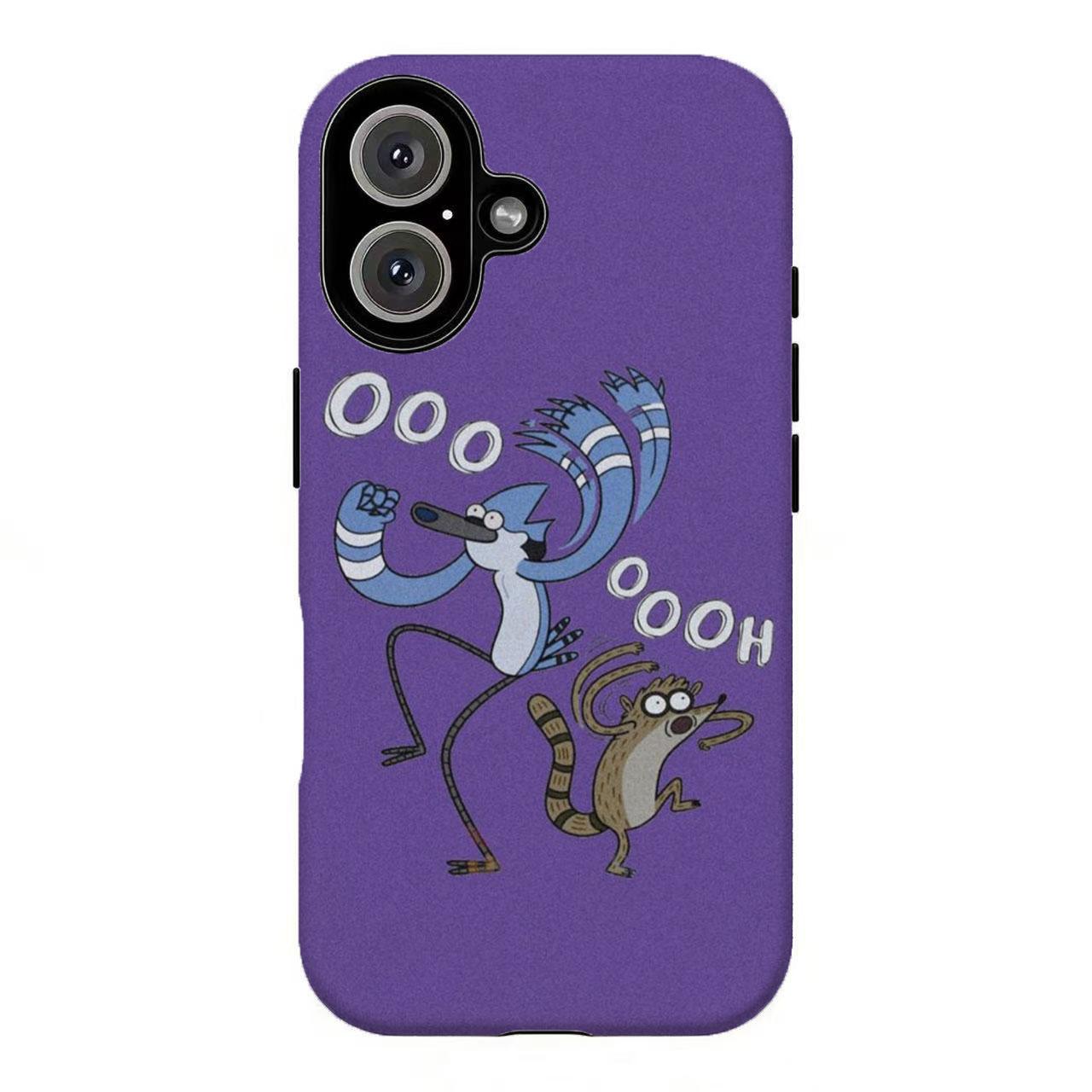 FL-R3gular Sh0w Mordecai & Rigby Retro Cartoon Phone Case,Y2K Funny Cartoon Protective Cover For iPhone 11 12 13 14 15 16 17 Air Pro Max for Samsung S26 S25 S24 S23 S22 S21 Case,Gift for her/him FL-R3gular Sh0w Mordecai & Rigby Retro Cartoon Phone Case,Y2K Funny Cartoon Protective Cover For iPhone 11 12 13 14 15 16 17 Air Pro Max for Samsung S26 S25 S24 S23 S22 S21 Case,Gift for her/him