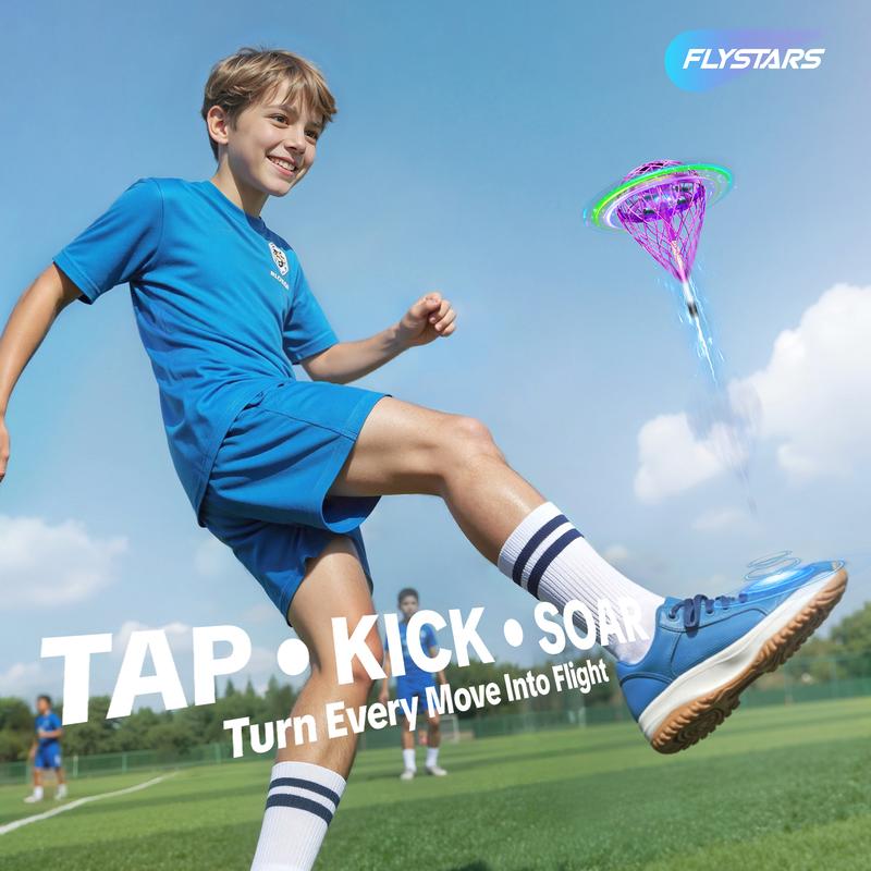 Flystars Flying Bouncing Toys 2026, Cosmic Globe Flying Orb Ball Motion-Control Hover Spinner with 3D Flips, Cool Birthday Toy for Kids 6+ Boys Girls Teens