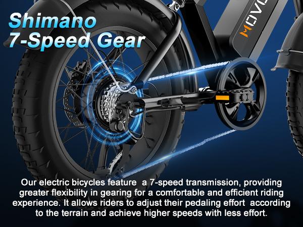 V30/V30Max/V30ProMax eBike for Adults，48v 15.6/31.2/40Ah Fat Tire bike dual moto AWD 1500W/2000W/3000W, 28/32/37.5MPH Bicycles 21-Speed with lgnition Lock Hydraulic Disc Brake，Electric Bike