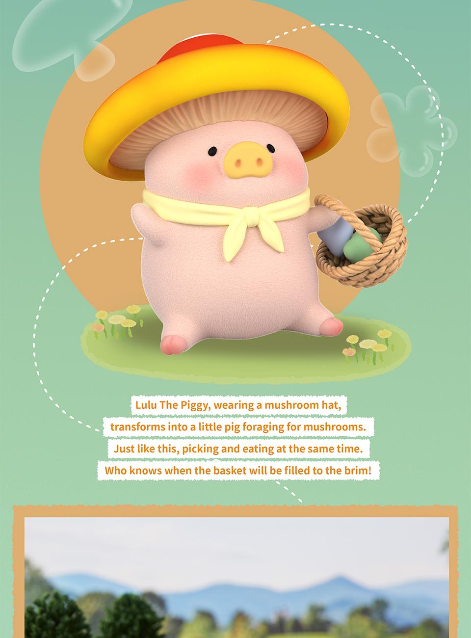 52TOYS Lulu The Piggy My Sweet Farm Garden Kawaii Creative Gift Room Decor Desktop Decoration Gift for Birthday Party 52TOYS Lulu The Piggy My Sweet Farm Garden Kawaii Creative Gift Room Decor Desktop Decoration Gift for Birthday Party