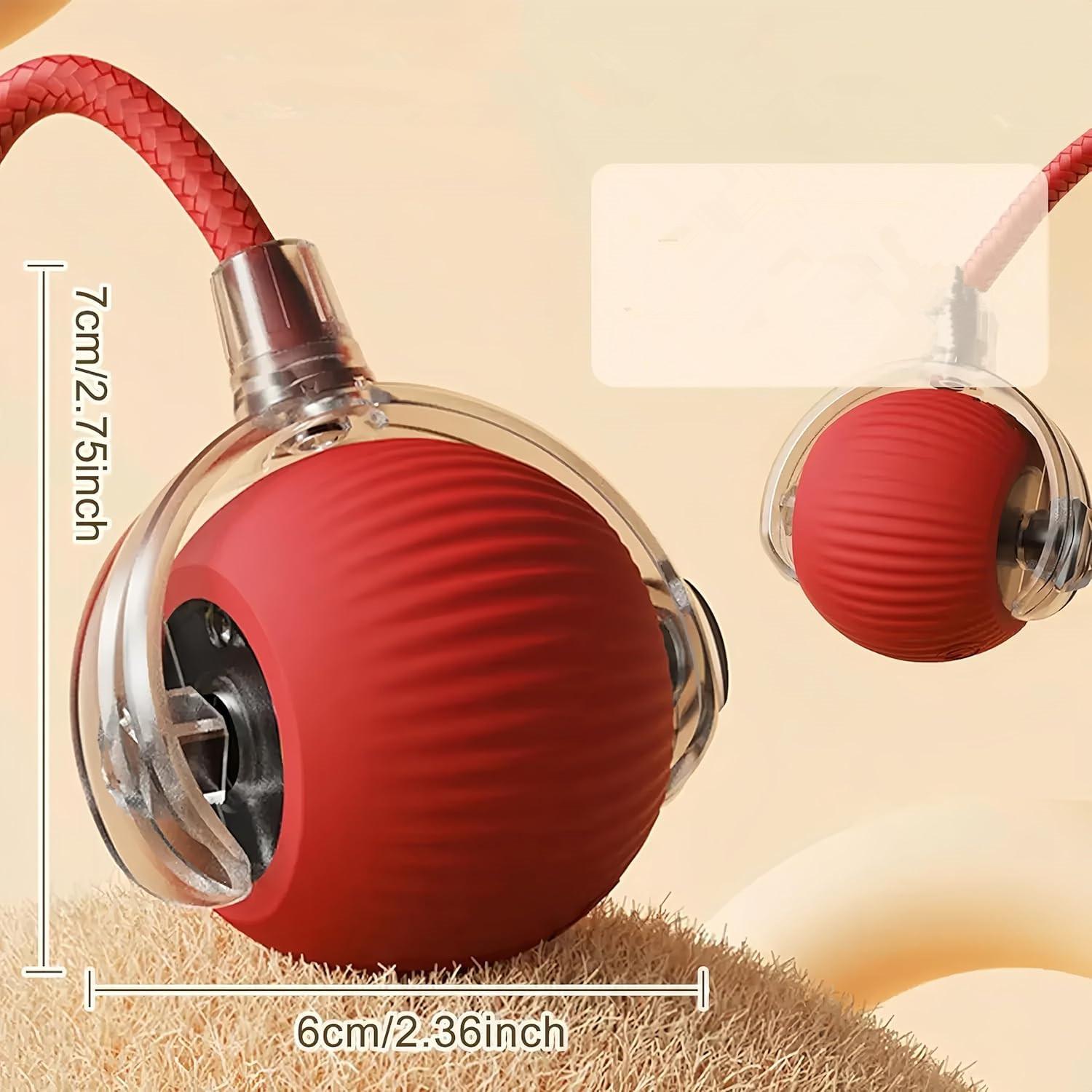 Automatic Cat Toy Ball Self-Entertainment Smart Interactive Kitten Wand, Energy Consuming Electric Dog Ball, Automatic Rolling Ball, Fun Pet Toys for Cats and Dogs Automatic Cat Toy Ball Self-Entertainment Smart Interactive Kitten Wand, Energy Consuming Electric Dog Ball, Automatic Rolling Ball, Fun Pet Toys for Cats and Dogs