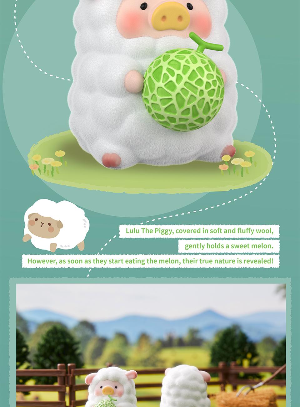 52TOYS Lulu The Piggy My Sweet Farm Garden Kawaii Creative Gift Room Decor Desktop Decoration Gift for Birthday Party 52TOYS Lulu The Piggy My Sweet Farm Garden Kawaii Creative Gift Room Decor Desktop Decoration Gift for Birthday Party