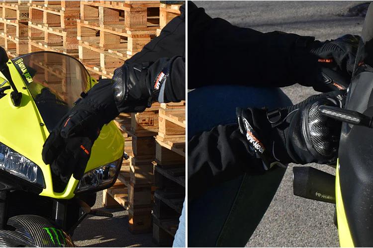 Waterproof Winter Motorcycle Gloves | AXE02