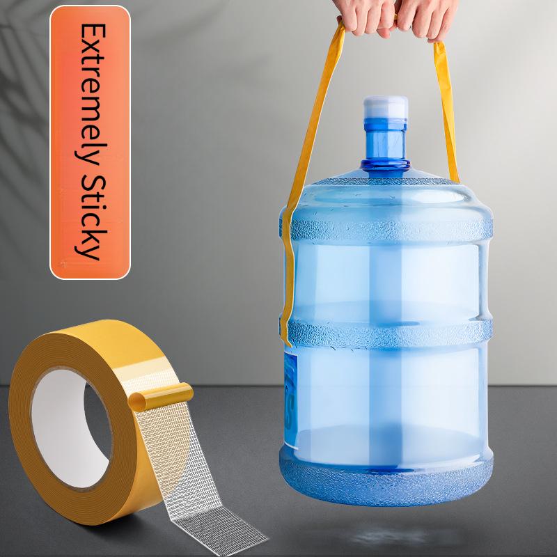 20m Multi-Purpose Double Sided Mesh Tape, High Strength Waterproof No Trace Fixing Tape