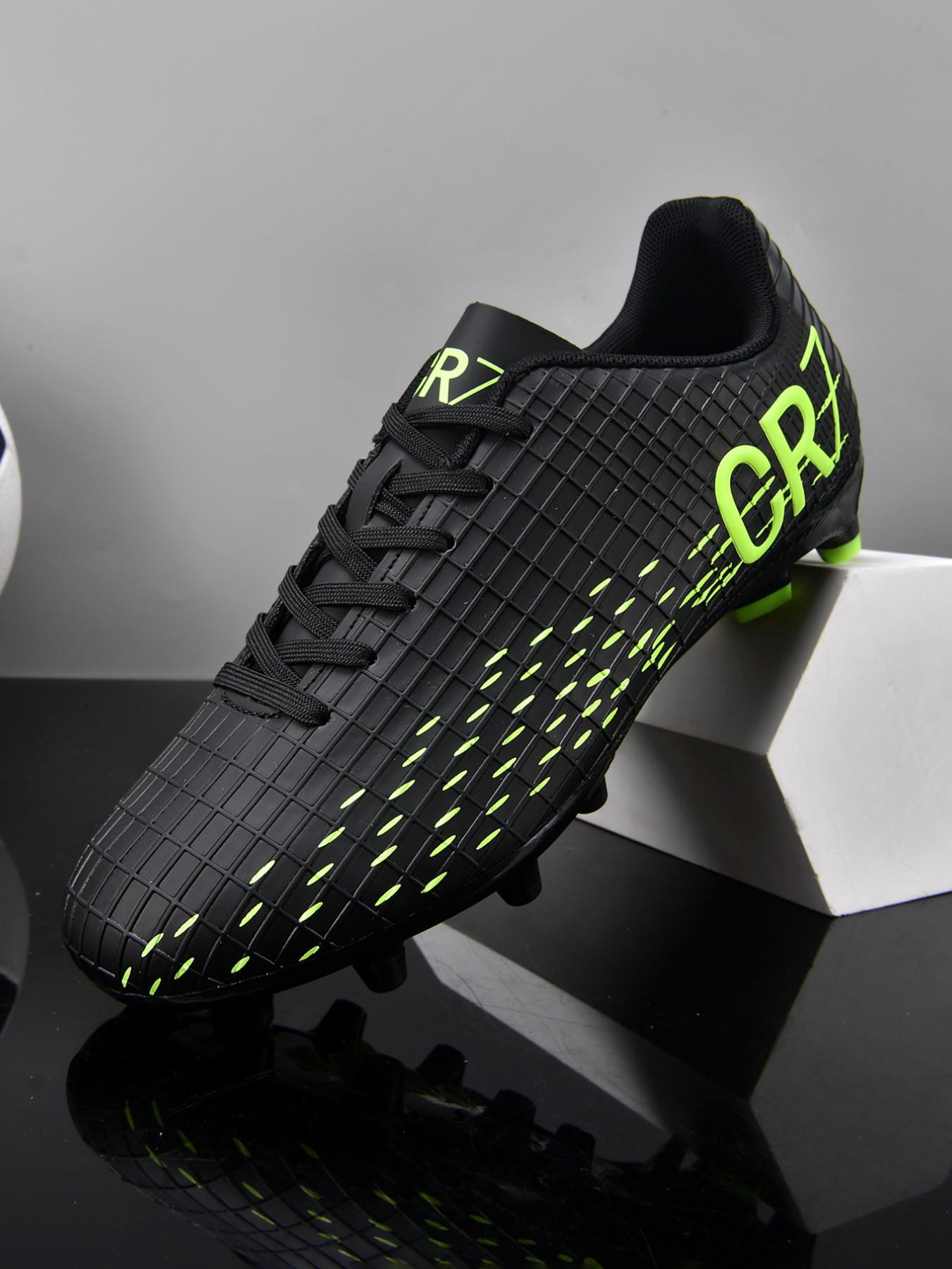 New Men Women Football Shoes World Cup Ag Long Nails Anti-Slip Training Outdoor Lawn Soccer Boots Low Top Short Nails Sports Shoes