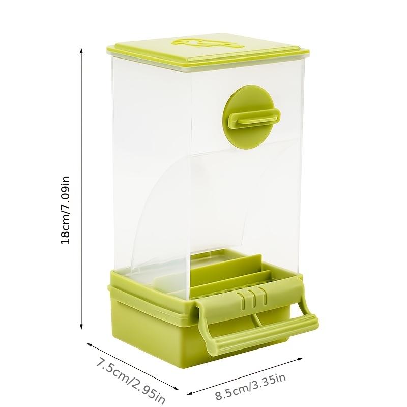 Squirrel-proof bird trough, large capacity outdoor hanging trough with roof, weatherproof and easy to clean for parrot birds in the garden, patio and balcony