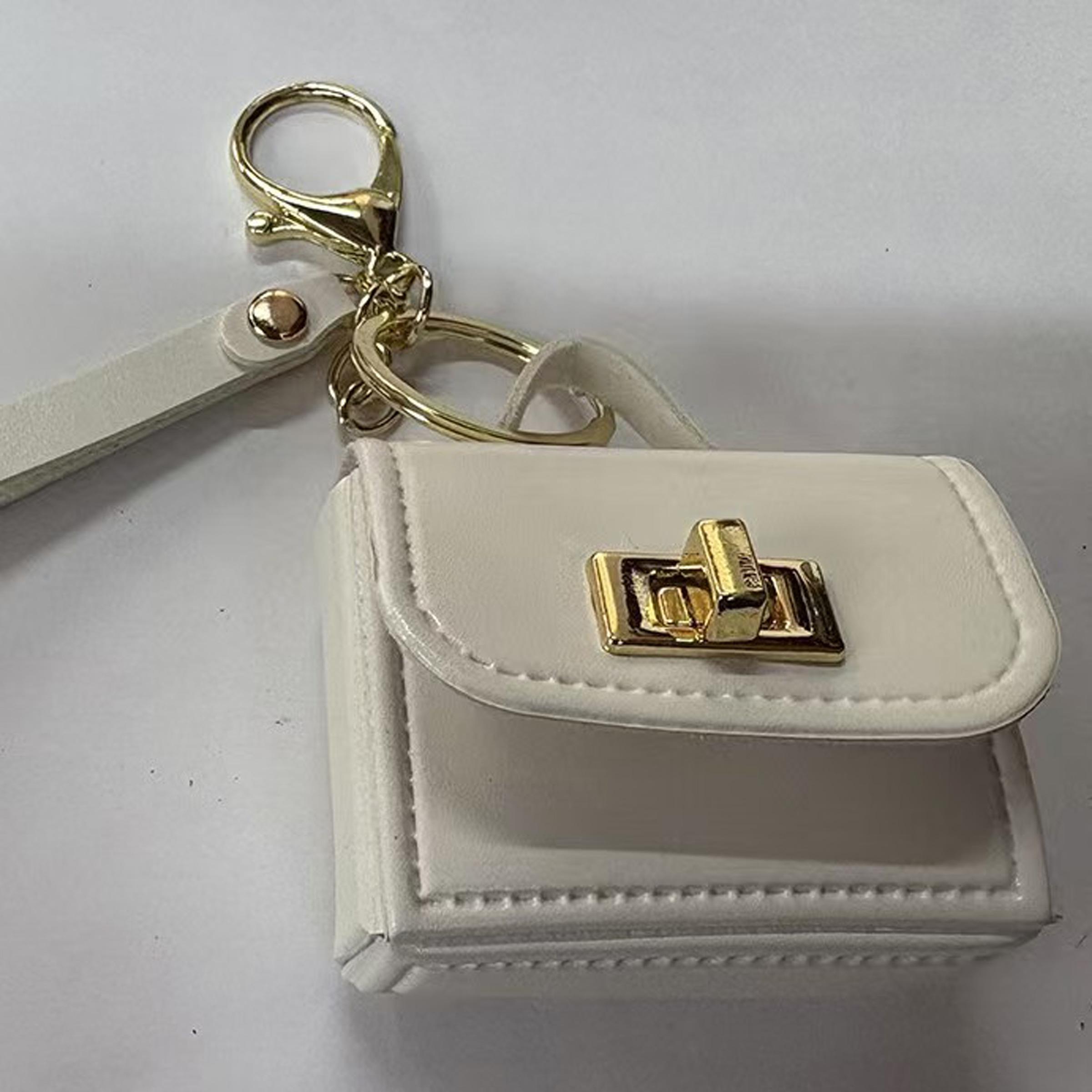 Leather Bag, Wireless Earphone Case, Headphone Bag, Multi-Functional Coin Purse, Fashionable High-Quality Mini Wallet, Creative Personalized Design