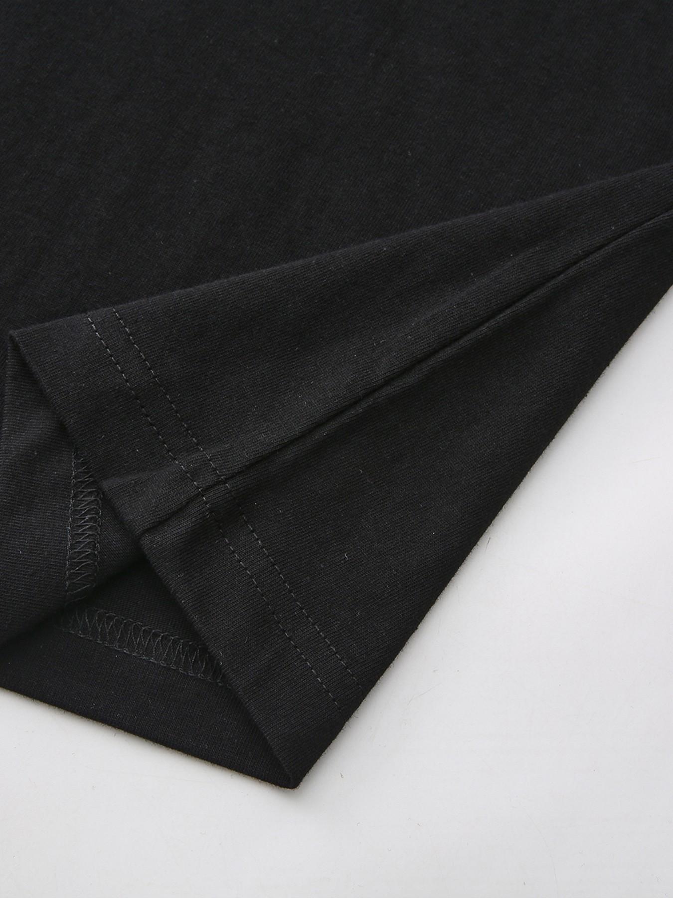 'gaslighting Is Not Real' Anti-Pua Cotton T-Shirt, Summer New Arrival, Men's Street Style, Breathable Short Sleeve, High Street Fashion