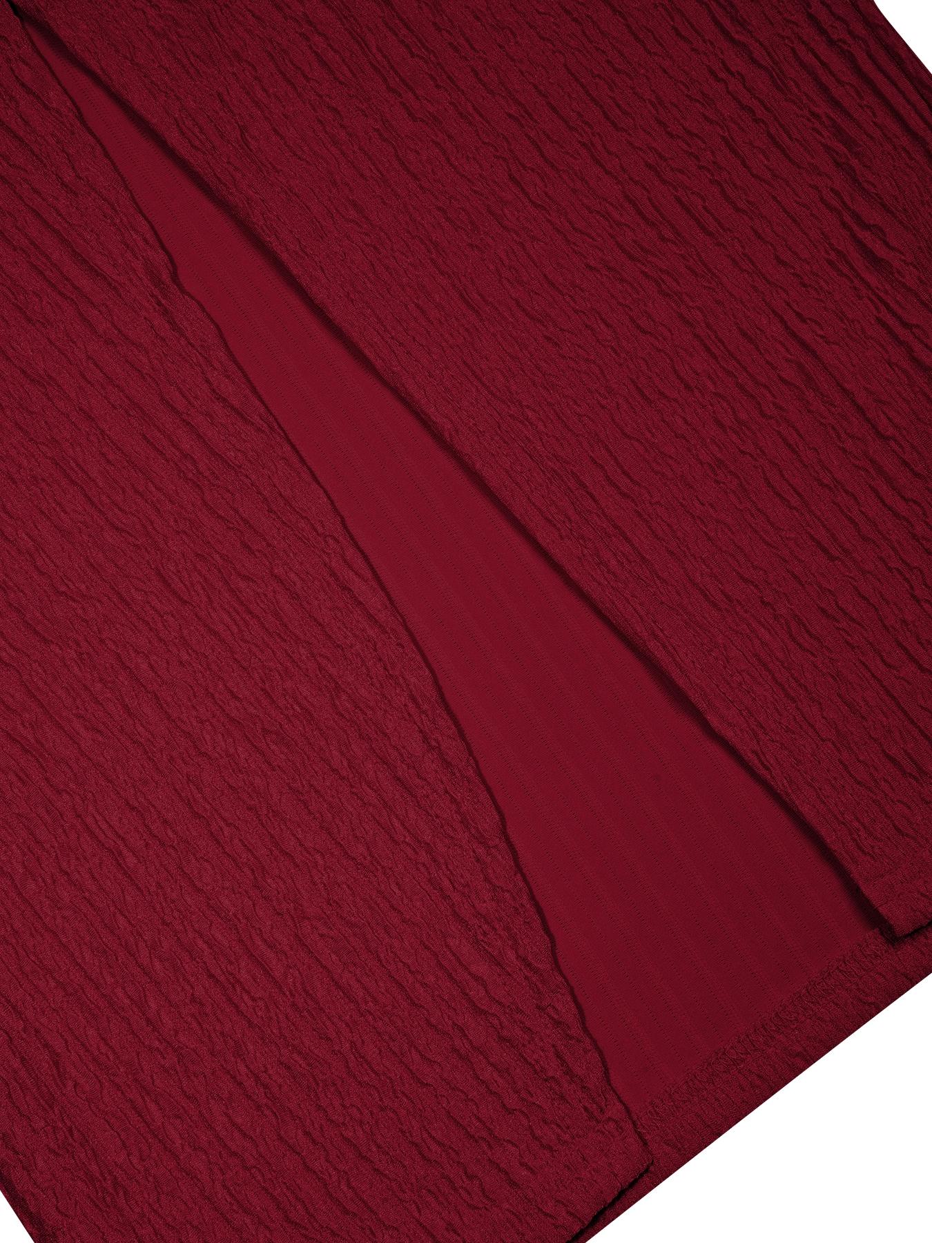 Aliling Women For Dresses Round Neck Long Sleeve Slim Fit Slit Hem Long Dresses for Lady, Solid High Waist Bodycon Slim Female Elegant Party Clothing Casual