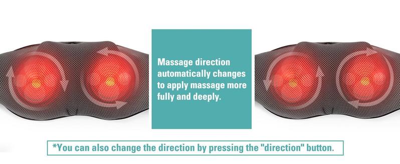 Electric Shiatsu Massage Pillow for Neck, Back, Shoulder, Leg & Foot - Relieve Muscle Pain, Perfect Gift for Men, Women & Family - Valentine's Day Present Electric Shiatsu Massage Pillow for Neck, Back, Shoulder, Leg & Foot - Relieve Muscle Pain, Perfect Gift for Men, Women & Family - Valentine's Day Present