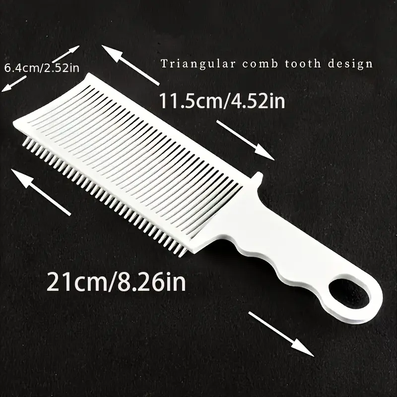 Heat-Resistant Anti-Static Hair Comb, Professional Gradual Edge Tool, Easy Hairstyling at Home & Salon, No Expertise Needed