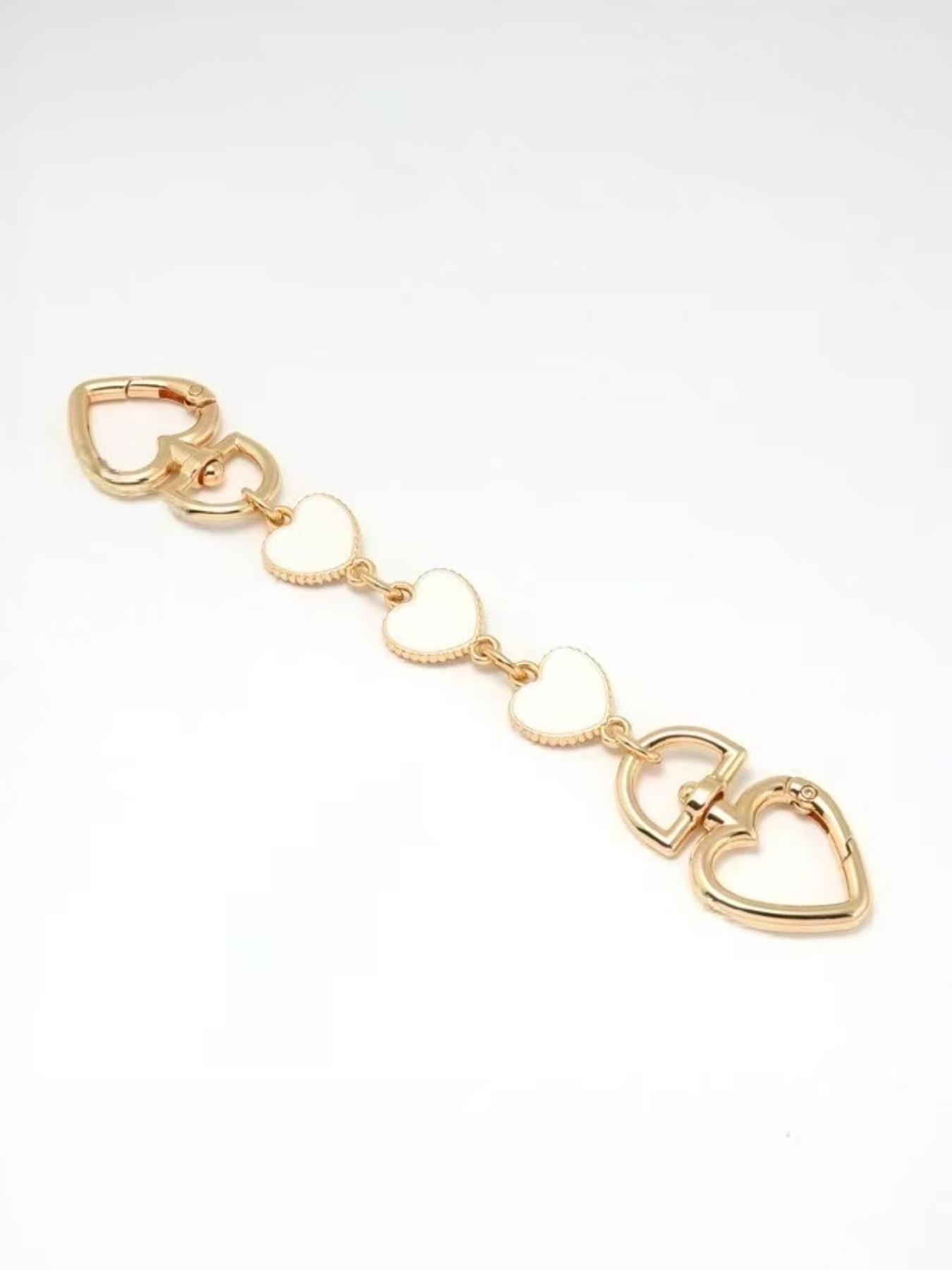 Purse Chain Extender Bag Extender Chain, Purse Strap Extenders for Handbags, Crossbody Bag Charms Accessories, Cute Design, All Seasons