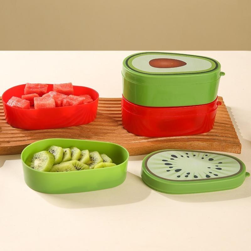 Innovative Refrigerator Fruit and Vegetable Storage Box, Space-Saving Design, Durable Material, Easy-To-Use, Perfect for Home Organization