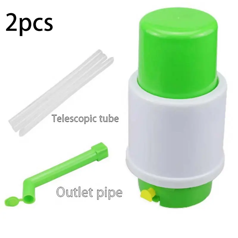 2pcs/3pcs Compact Manual Drinking Water Pump, Easy Installation Pressure Pump for Water Jugs, Water Dispenser Pump