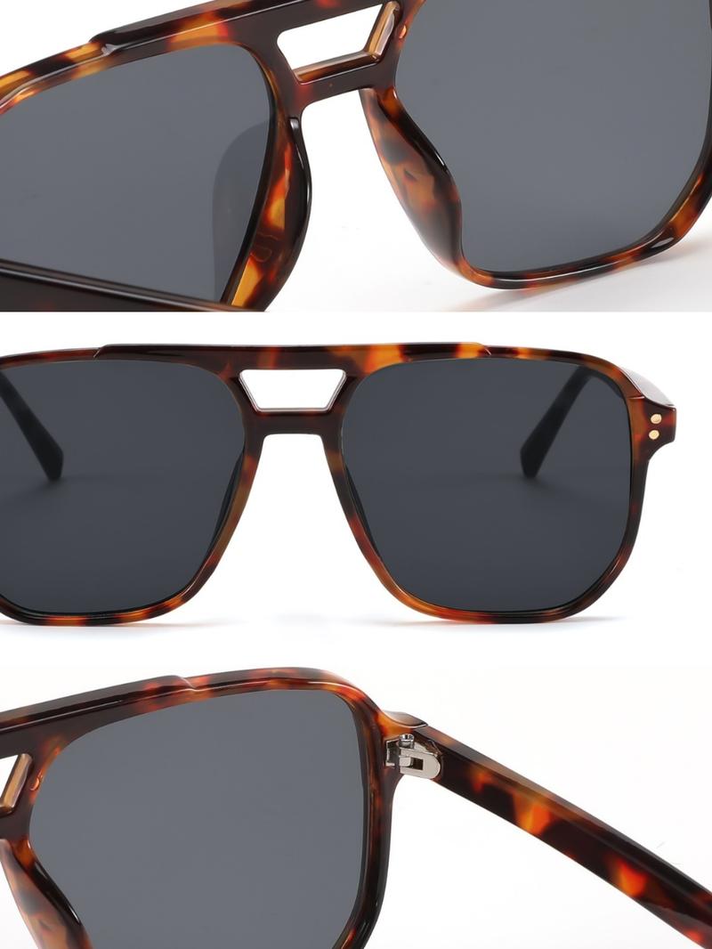 FEISEDY Retro Square Sunglasses Women Men 70s Vintage Trendy Plastic Frame Sun Glasses B2835