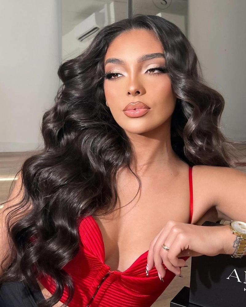 30 Inch 13x6 Body Wave Lace Front Wigs Human Hair Pre Plucked 180% Density HD Lace Frontal Wigs Human Hair For Women 10A Body Wave Glueless Wigs