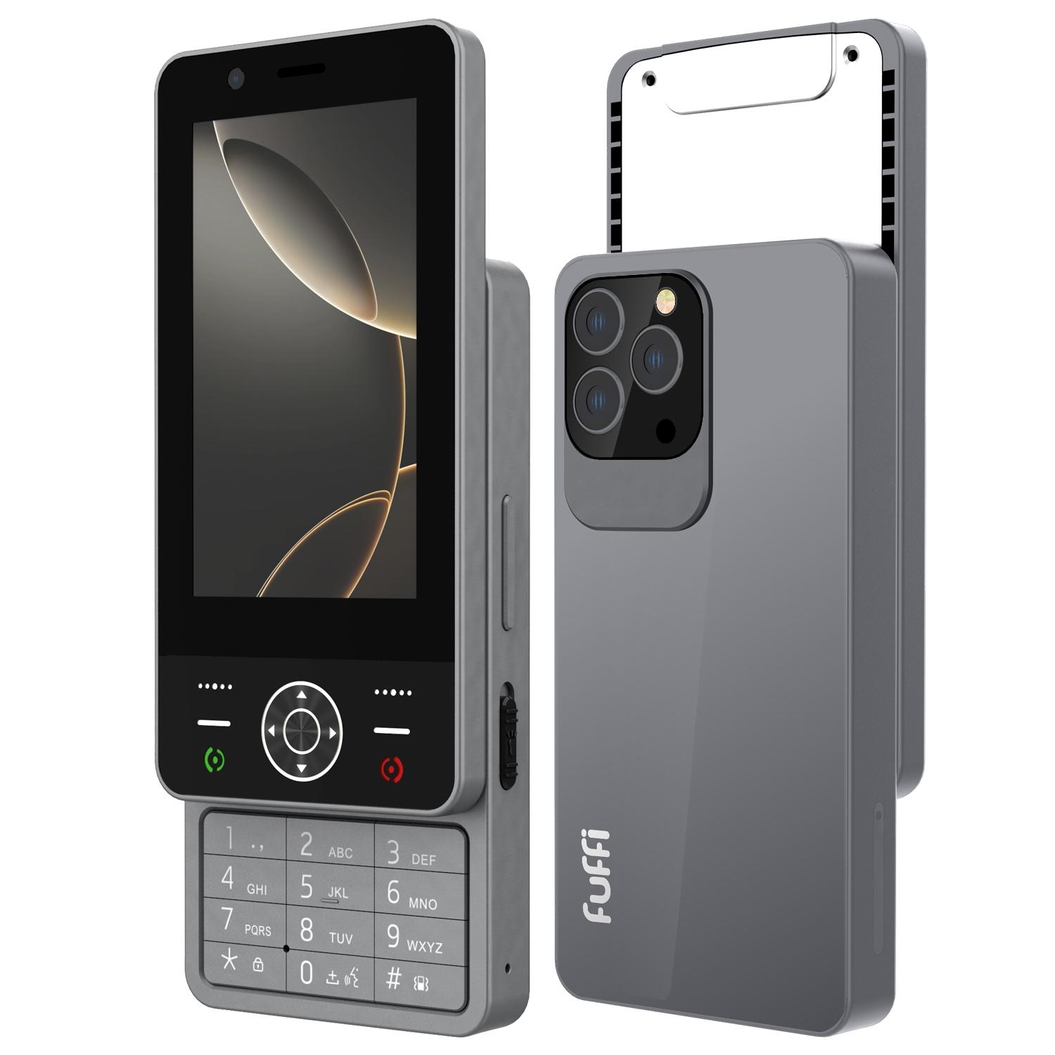 FUFFi-Sliding SmartPhone 4G Network, Mini 4.0 Inch Display, Dual Sim Card Slot, 2+16GB Storage, 2+2mp Camera, Ideal for Everyday Use