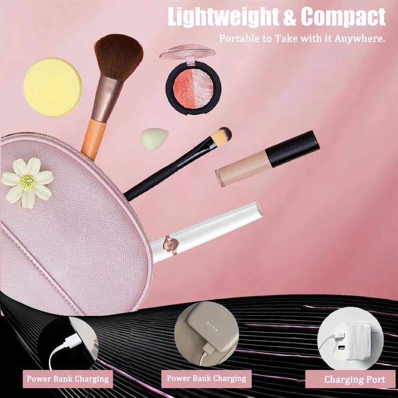 Electric Eyelash Curler for Women, Heated Lash Curler with 3 Temperature Settings, Fast Heating, Rechargeable, Anti-Scald Design, Best Gift