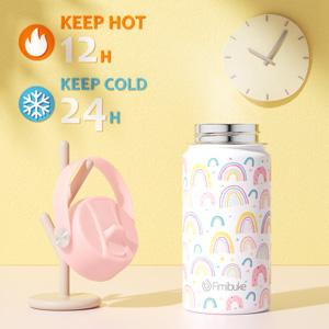 Fimibuke Bento Lunch Box with 4 Compartments, Insulated lunch Bag, Stainless Steel Insulated Thermos, Ice Pack & Utensils, Birthday Gifts Back to School Girls Boys dealsforyoudays