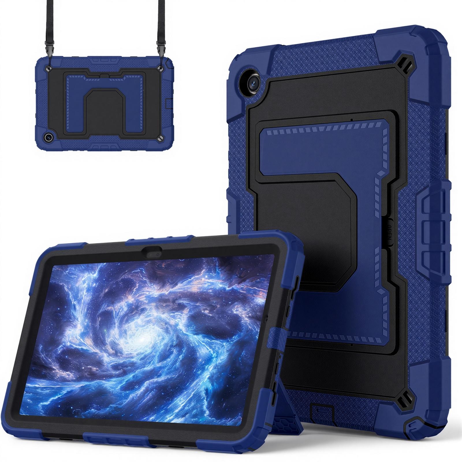 SPALLO Case for Samsung Galaxy Tab A11 Plus/A9 Plus 11 Inch 2025/2023 , Kids Friendly Tablect S9/S9FE/S10FE/S10 Lite 10.9" & A11/A9 8.7" 2023 Protective Cover with Shoulder Strap, Portable Heavy Duty Shockproof Cover, Durable Tablet Casing