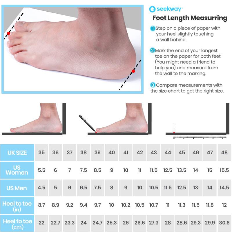 SEEKWAY Water Shoes for Women Adult Quick-Dry Aqua Sock Barefoot Men for Beach Swim River Pool Lake Hiking Kayaking Surfing SP001 Watershoes