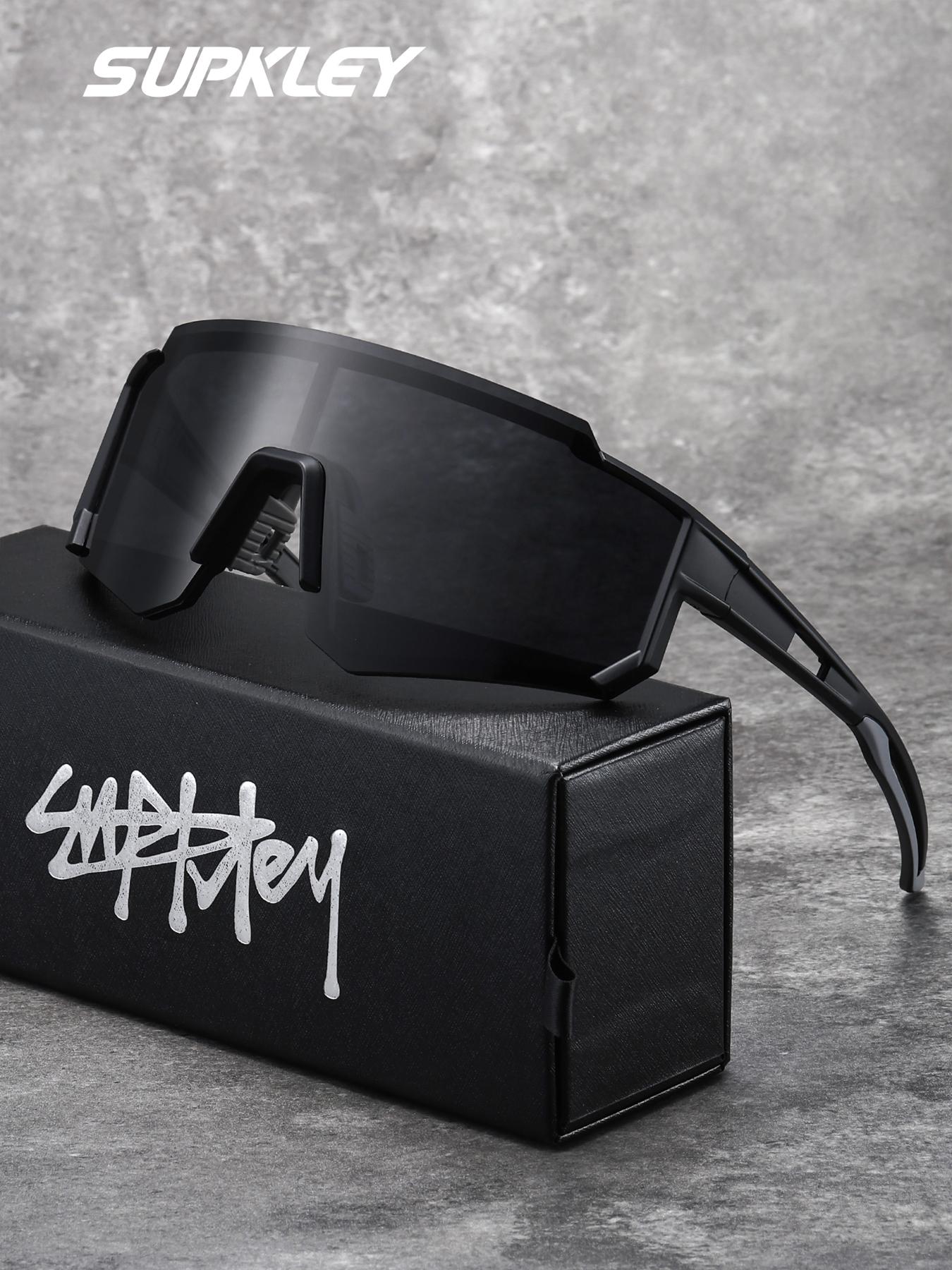 Polarized Rectangular Sunglasses with UV Protection for Outdoor Sports JULI Design Polarized Sunglasses For Men Women,UV400  main image 2