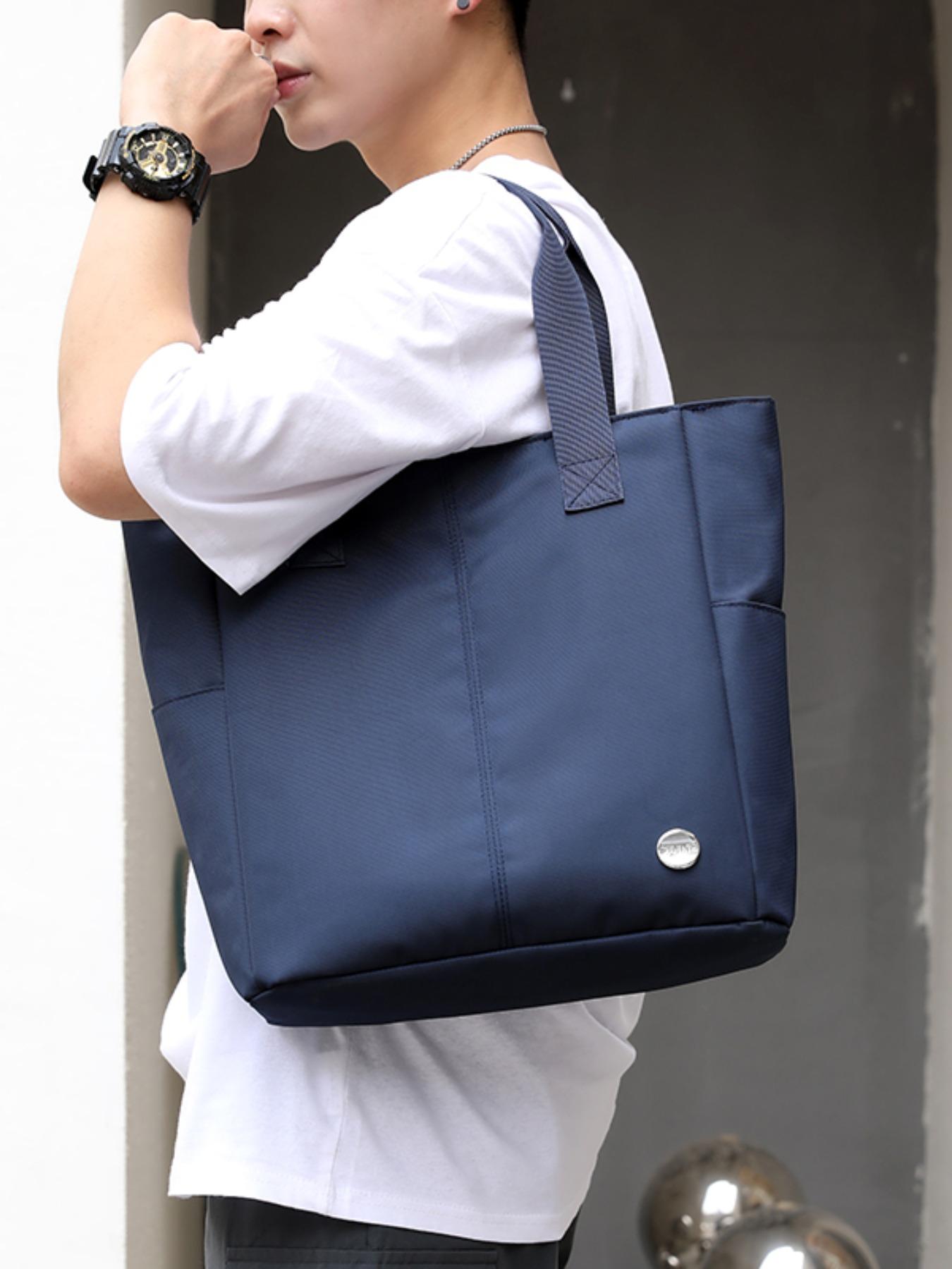 2026 New Classic Simple Unisex Waterproof Business Handbag, Large Capacity Meeting Bag, Computer Tote Bag, Office Document Bag