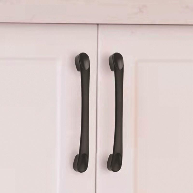 2-Pack Cabinet Door Handles, Kitchen Furniture Hardware, Drawer Pulls, Bathroom Cabinet Accessories, Aluminum Zinc Alloy, Wholesale