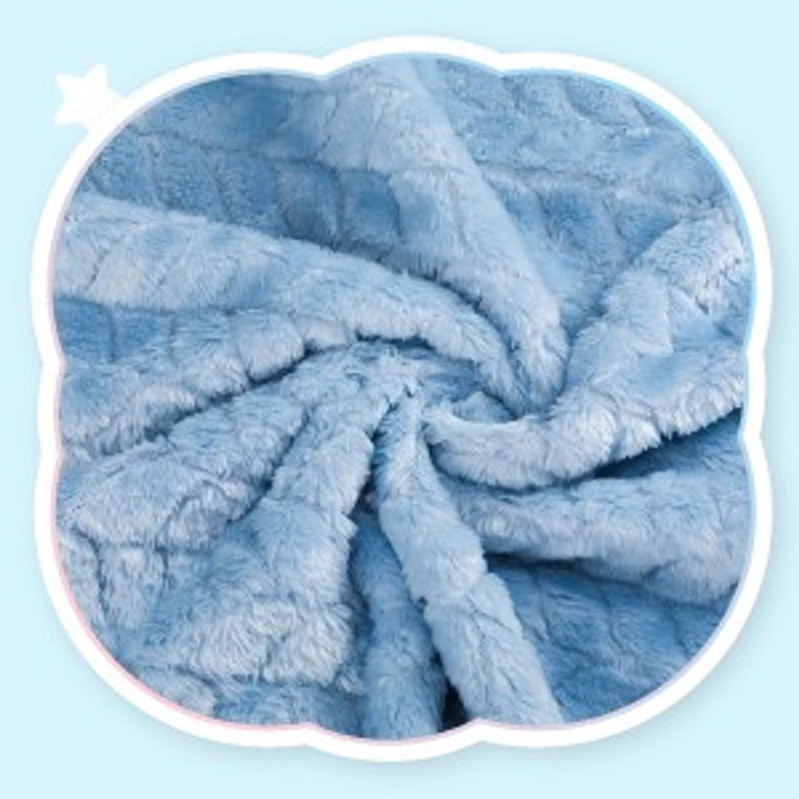 4 Pcs Baby Fuzzy Blanket Fluffy Baby Blanket for Boys Girls Soft Warm Infant Newborn Toddler Receiving Nursery Bed Supplies, 32 x 24 Inch(Pink Color)