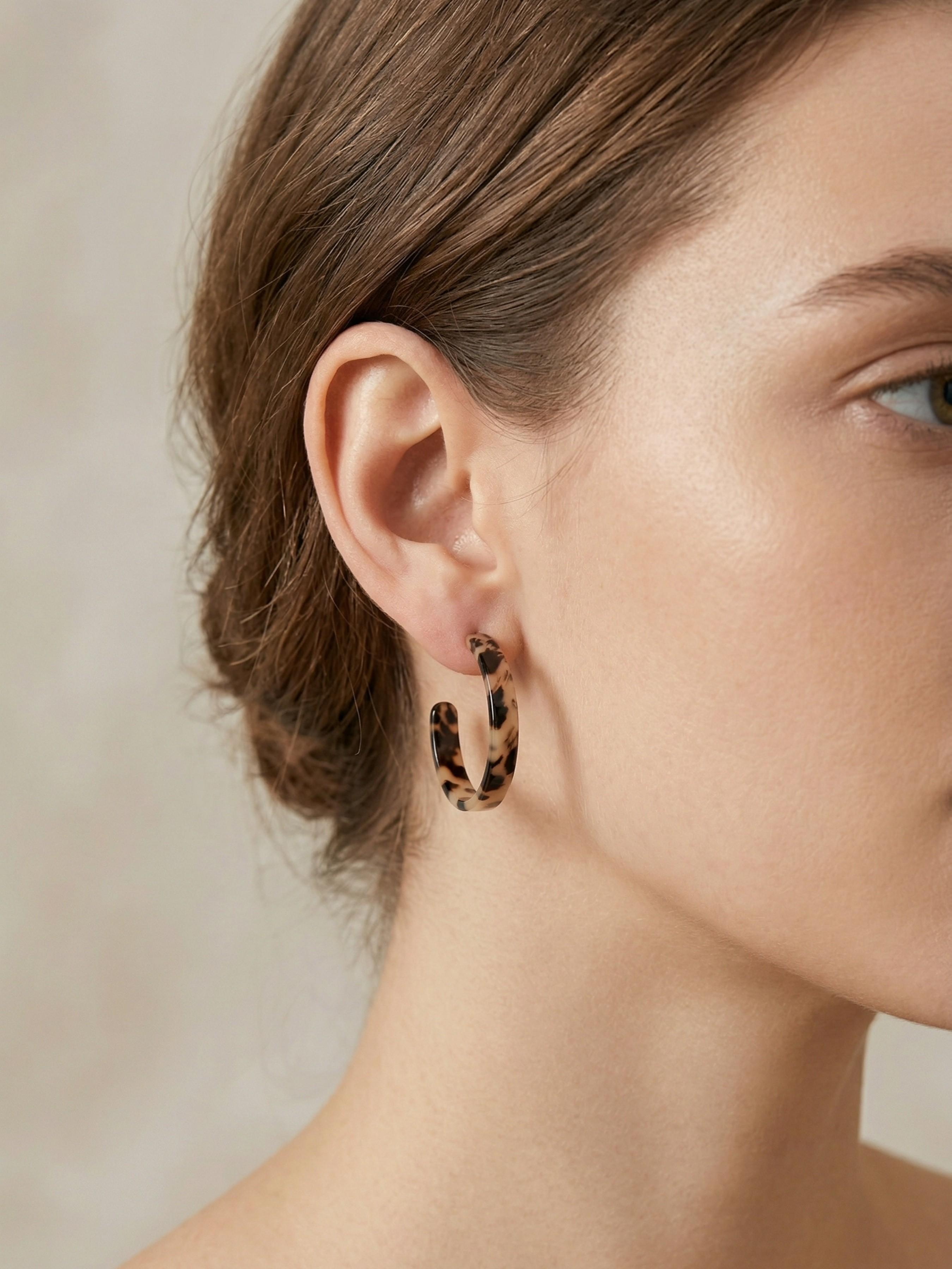 12pcs Leopard Print Floral Pattern Women's Ring Earrings Set, Stylish Daily Wear Jewelry, Fashionable Accessory for All Seasons