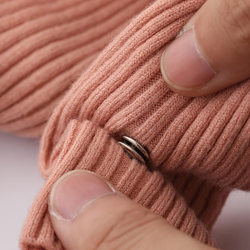 Sewing Button Set, 1 Set Sewing Button with Manual Pressure Pliers & Clear Storage Box, Metal Sewing Buttons for DIY Crafts, Clothes Hat Bag, Seam Supplies