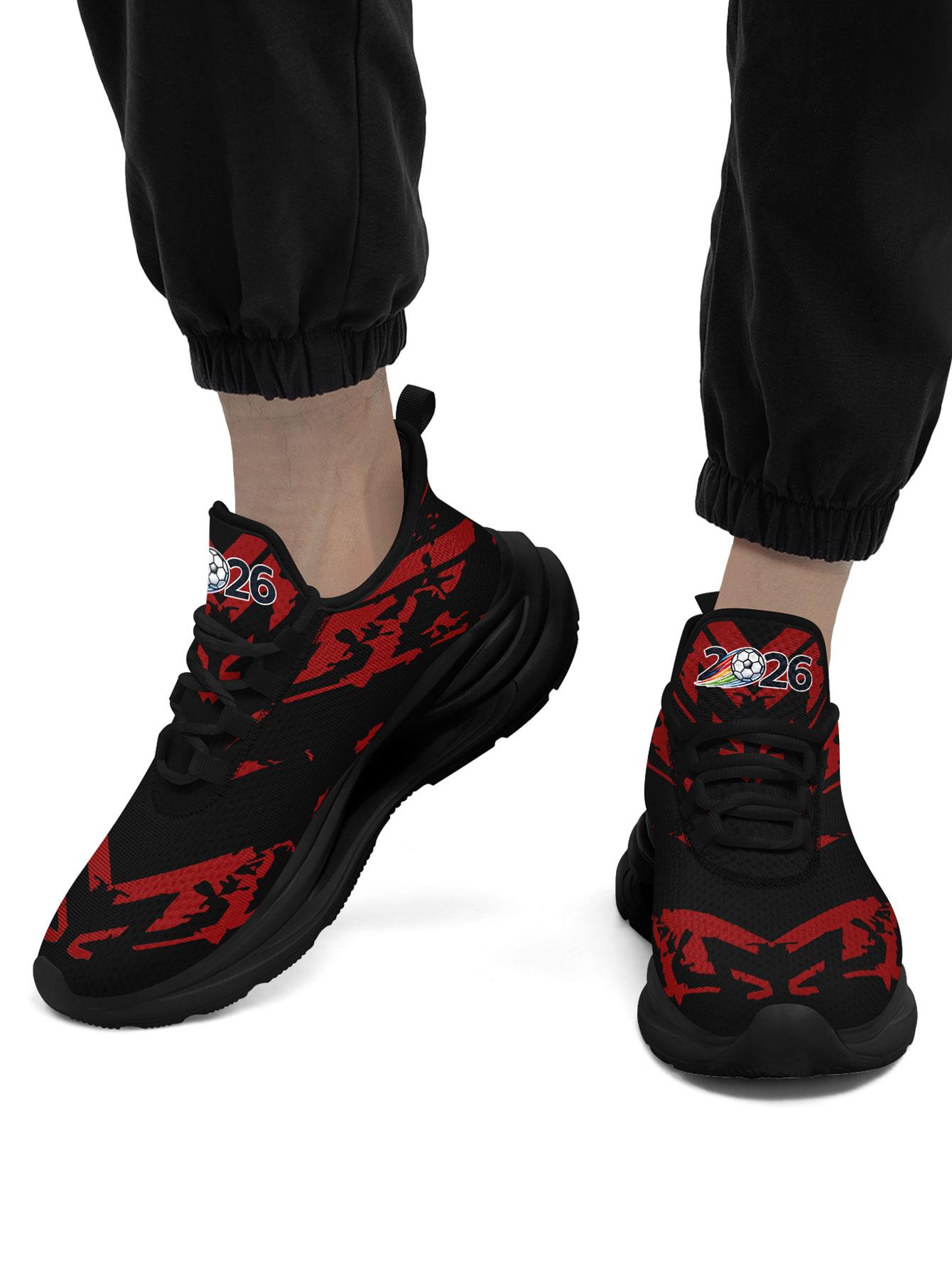 Men's SUI 2026 Distressed Graffiti Edition Slip On Running Shoes, Breathable Comfortable Athletic Sneakers, Casual  Shoes