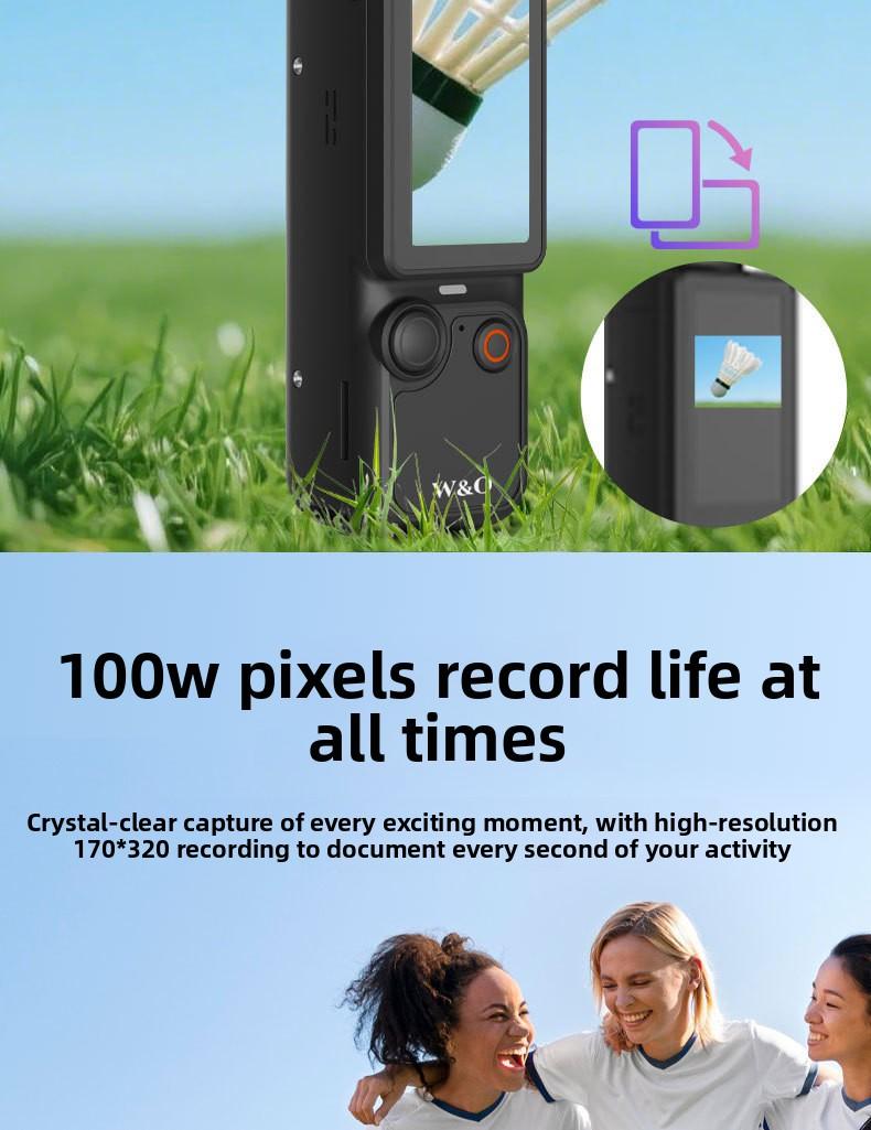 New Q7 HD Action Camera Outdoor Anti-Shake Handheld Portable Recording Vlog Travel Camera