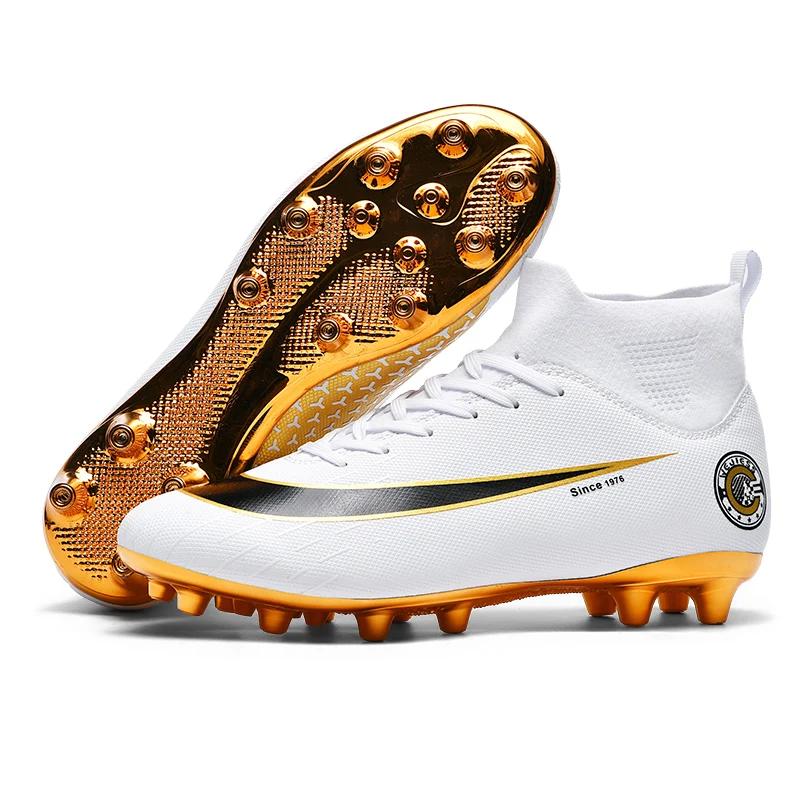 2024 Hot-Selling men's football shoes AG long spikes football shoes boys and girls student Wear-Resistant Training Shoes ，Outdoor Non-Slip outdoor football grass training shoes,shoes Size35-45 charlie jones  cleats