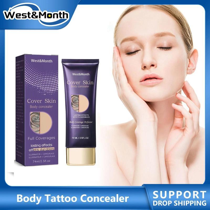Full Coverage Liquid Concealer - Waterproof & Longwear for Dark Circles & Blemishes Cosmetic Foundation Makeup Matte