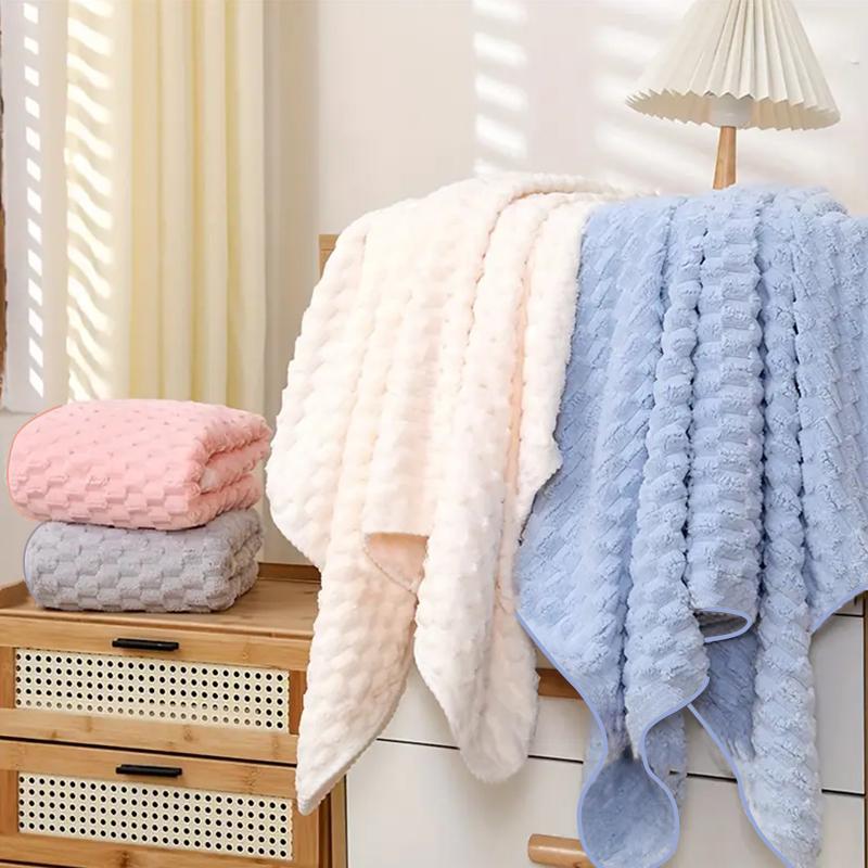 Soft Microfiber Bath Towel Set, 4 Counts/set Colorful Water Absorbent Towel, Suitable for Beaches, Bathrooms, Camping, Spas, Fast Drying, Suitable for Gym, Travel and Daily Comfort, Premium Bath Towels