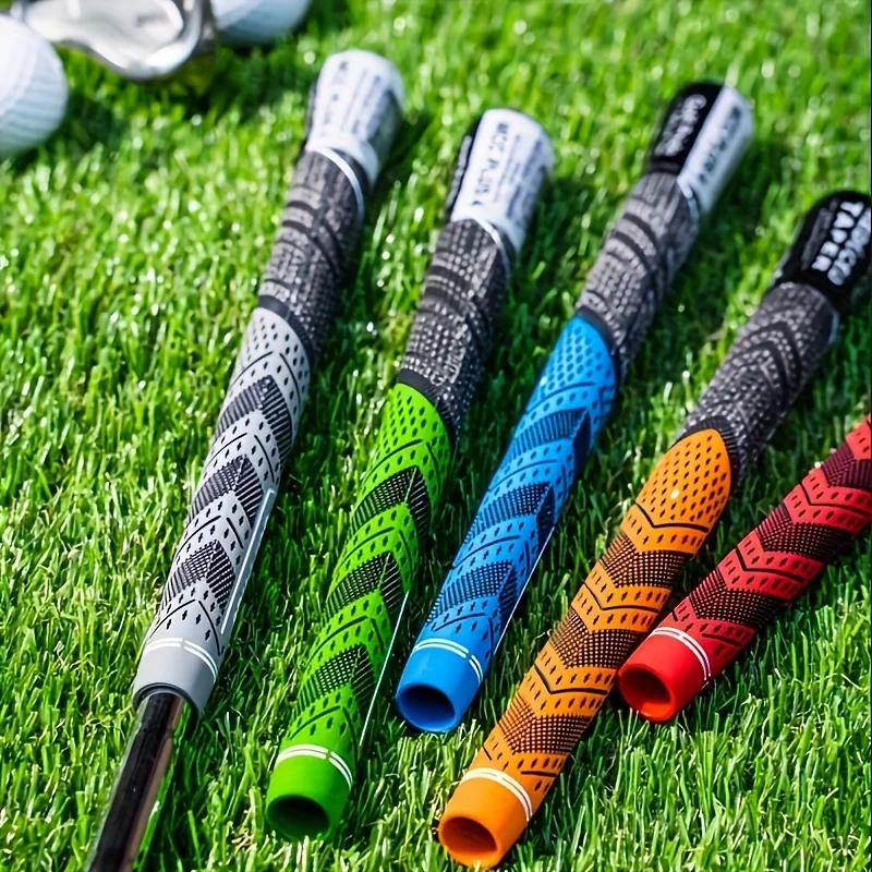 13pcs PLUS Golf Grip Rubber Cotton Yarn Golf Club Grips Iron and Wood Standard/Midsize Universal Golf Club Grips