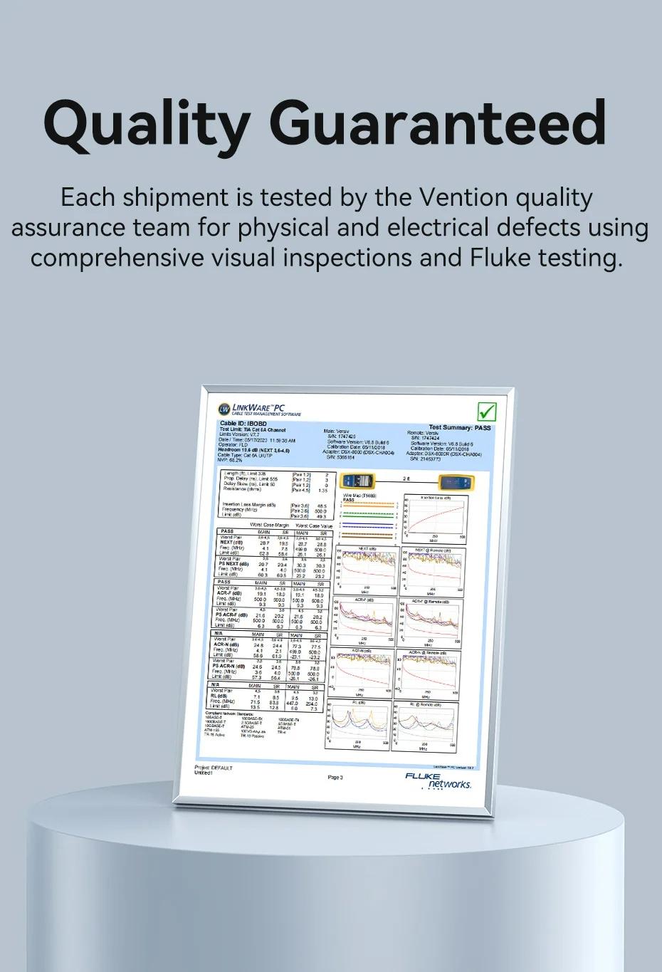 Vention CAT6A Ethernet Cable 10Gbps 90/360 Degree Rotation CAT 6A Slim Networking Internet Lan Cord for PC PS4 Router RJ45 Cable 0.5m 1m 2m 3m 5m 1.5m