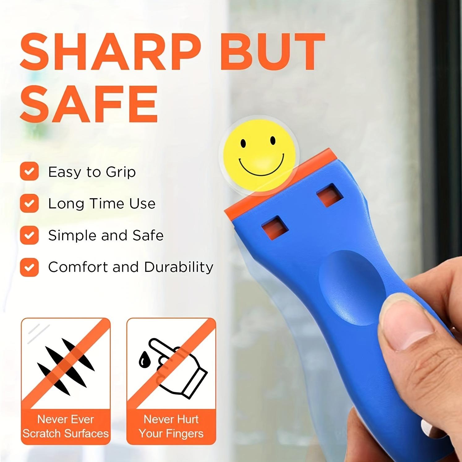 22-Piece Multi-Functional Rubber Scraper Set, Durable Plastic Cleaning Spatula, Reusable Household Tool, Easy Grip Handle, Modular Design