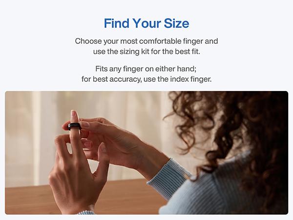 RingConn Gen 3 Sizing Kit - Size First Before You Buy - Choose from 10 Sizes - Sizes 6 to 15 - Find The Perfect Ring Size Smart Ring Size - Only Compatible Smart Ring,back to school,back to school haul
