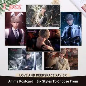 1count Love and Deepspace Acrylic Collectible Stands  Handsome Anime-style Characters | Collectible & Desktop Decoration