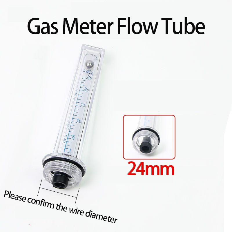 Full Copper Argon Flow Meter, Arc Welder Gas Flow Gauge, Co2 Float Flowmeter, Welding Pressure Reducer, Precision Measurement Tool