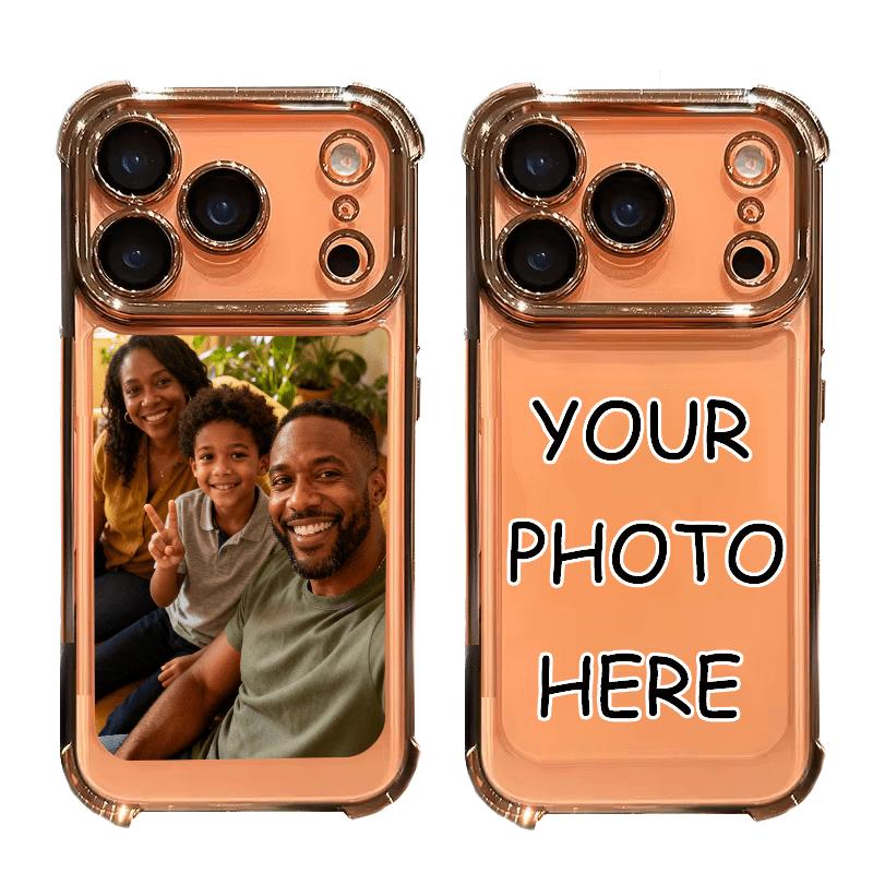 Custom Photo Phone Case – Please Send Image After Purchase.Phone Case - DIY Life Moments Photo Customized Shockproof Case for Iphone 17 16 15 14 13 12 11 Pro Max Xs Max X XR 17 AIR Phone Back Cover