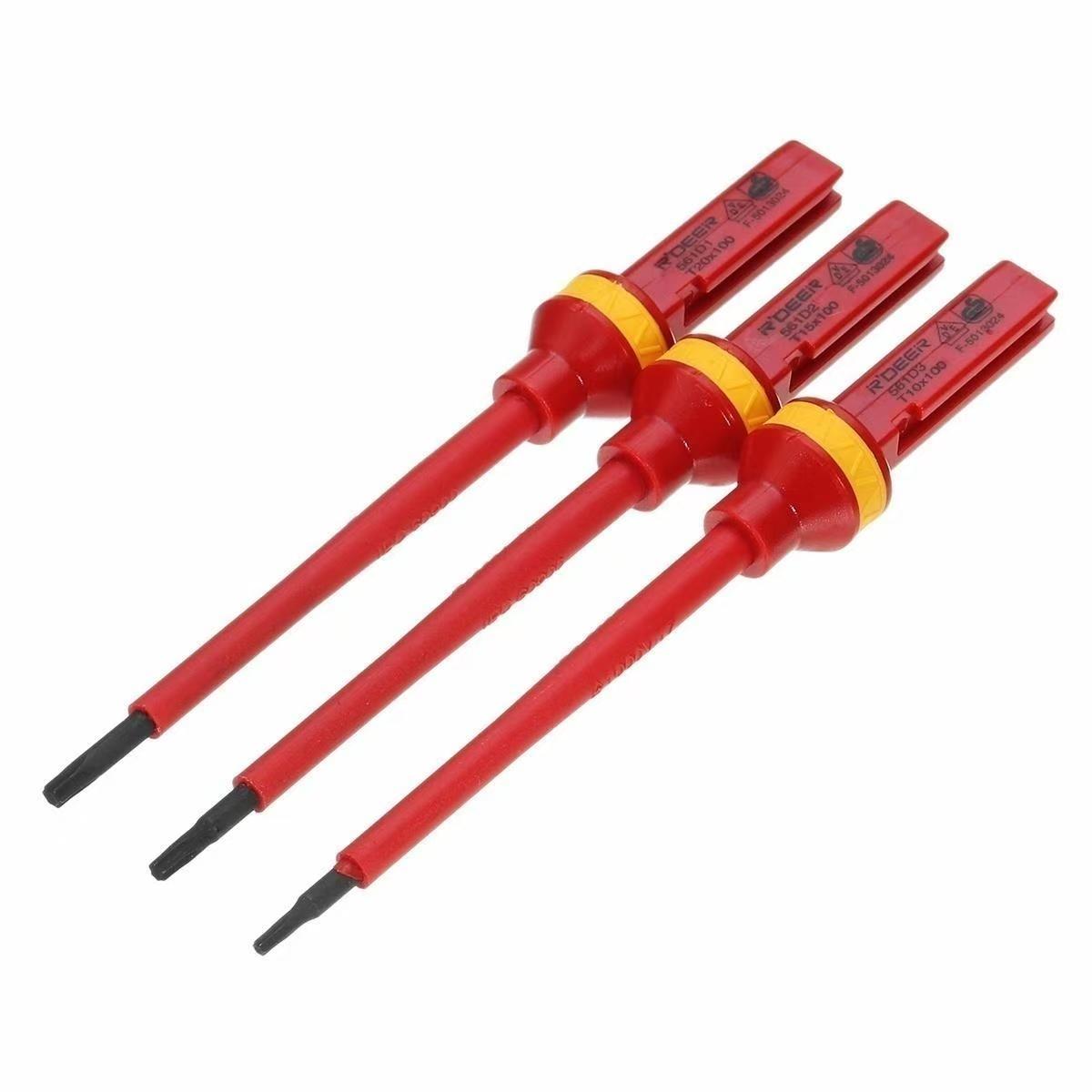 VDE Insulated Screwdriver Set, High Pressure Electrician Screwdriver Set, Multifunctional Screwdriver Set for Home & Office