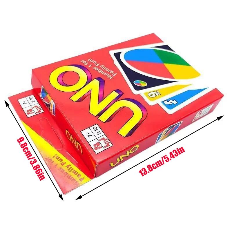 New Uno Card Game, Authentic Uno Poker Cards, Multiplayer Party Board Game, Contains Card Games, Tabletop Fun for Gatherings